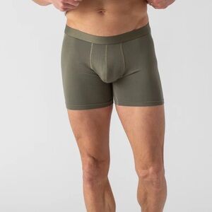 NEW TRUE CLASSIC Boxer Briefs (3‑Pack) SIZE: Xxl in military green